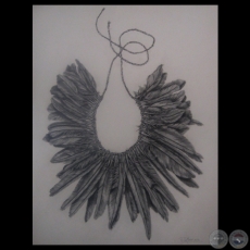 CHIPIÓ - RISTRA DE PLUMAS - Obra de MARÍA PÍA DE MARCO - 12 de Julio de 2012